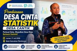 Pembinaan Desa Cantik: Tingkatkan Kapasitas Agen Statistik Kalurahan Plembutan